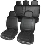 Leather Look Headrest Covers