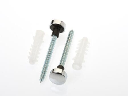 Straight Toilet Fixing Kit With Caps