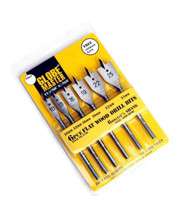 Flat Wood Drill Bit Set