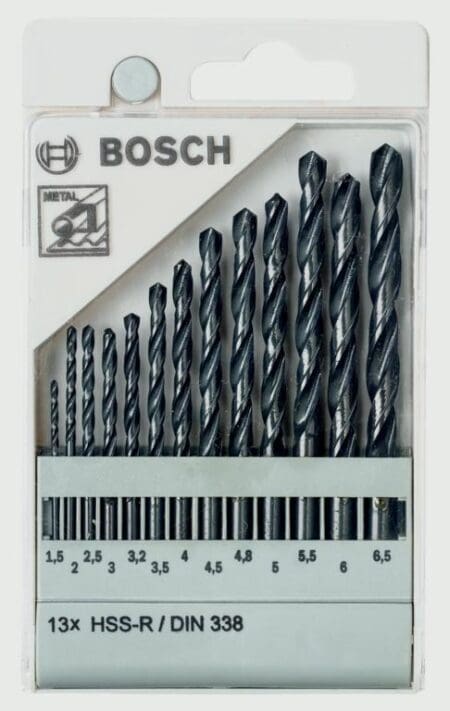 Metal Drill Bit Set HSS-R DN338