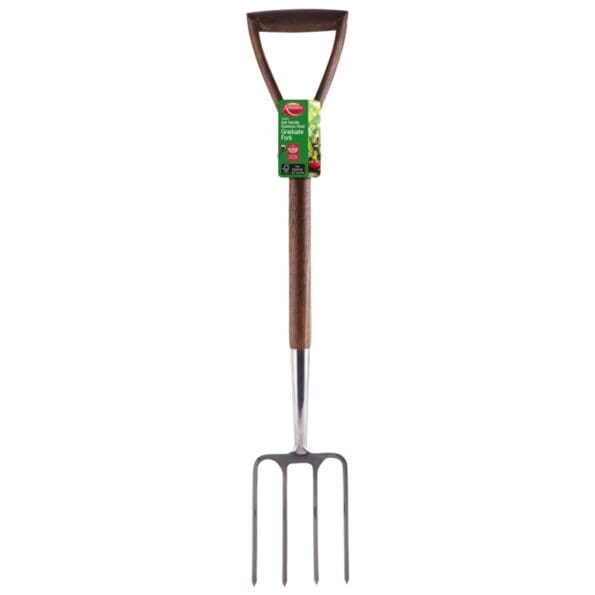 Ash Handle Graduate Digging Fork