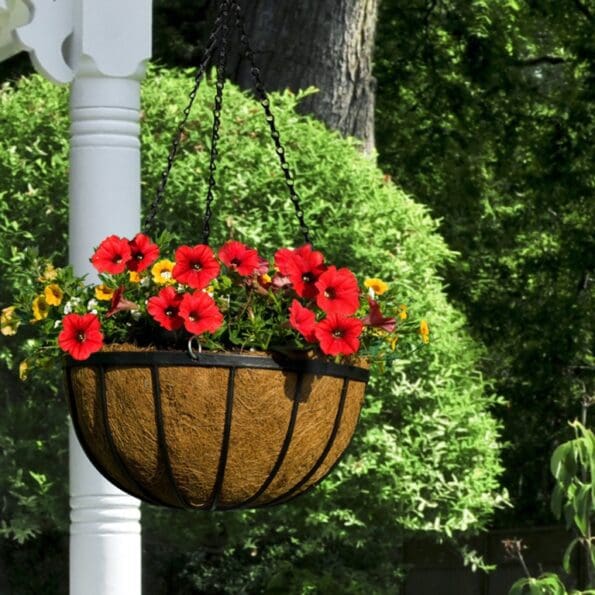 Flat Bar Hanging Basket