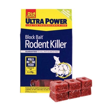 Ultra Power Block Bait Rat Killer² Station Refills