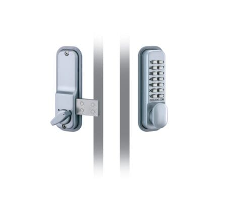 Mechanical Deadlock With Surface Mounted Deadbolt