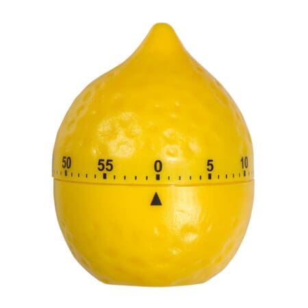 Novelty Lemon shaped mechanical timer