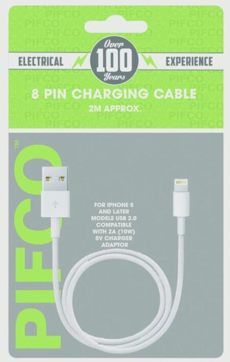 8 Pin Charging Cable