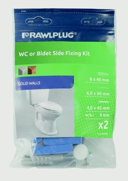 WC Or Bidet Side Fixing Kit
