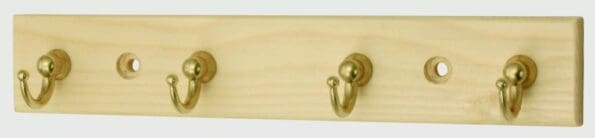 Cup Hook Pine Effect Key Tidy