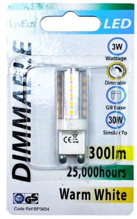 LED Dimmable Lamps G9