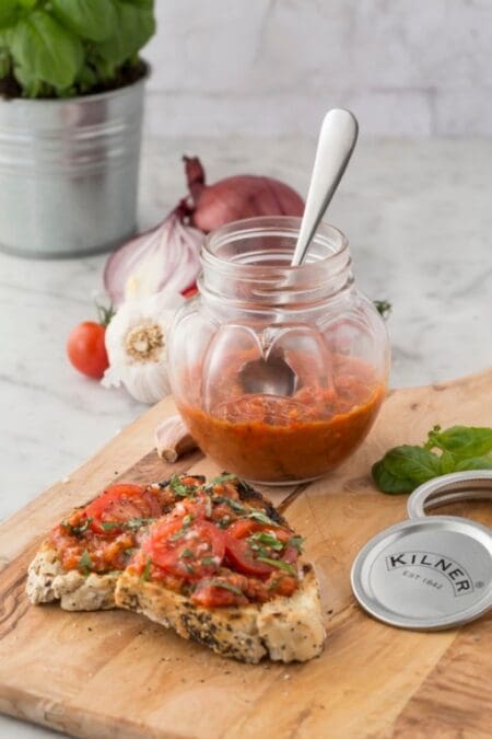 Tomato Fruit Preserve Jar