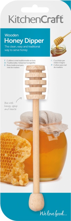 Wooden Honey Dipper