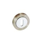 Nickel Plated Lock Escutcheon