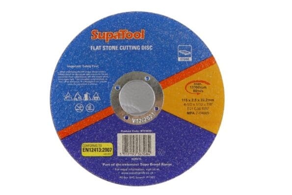 Flat Stone Cutting Disc