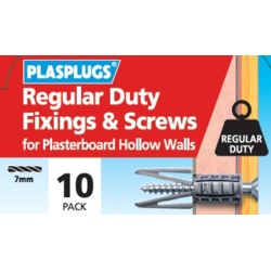 Regular Duty Fixings & Screws