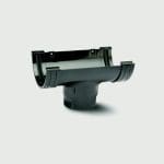 Mini H/R Gutter Running Outlet 75mm