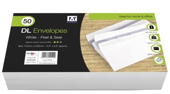 DL Peel & Seal Envelopes