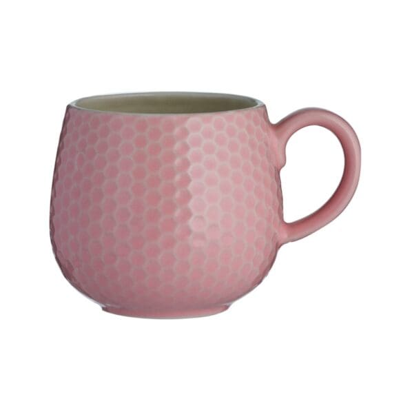 Embossed Honeycomb Mug