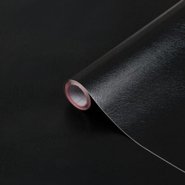 Self Adhesive Film Leather Black