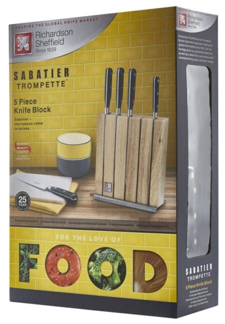 LIFE Sab Trompette Knife Block Set