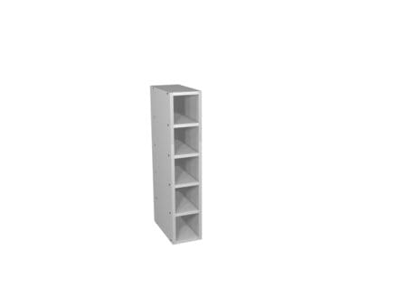 Grey Gloss Wine Rack