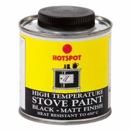 Stove Paint Black Matt