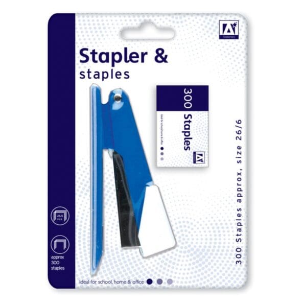 Stat Stapler And 300 Staples