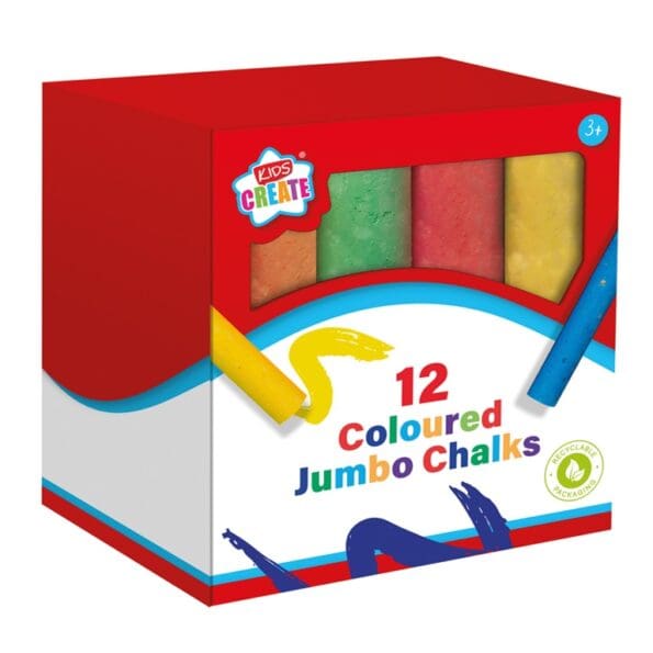 Coloured Jumbo Chalks