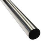 Brushed Nickel Tube 25mm