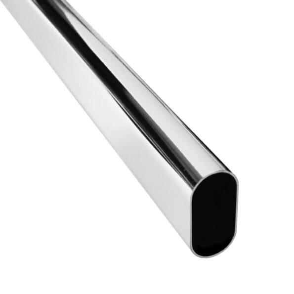 Chrome Oval Tube 30mm