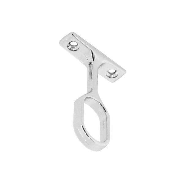 Chrome Oval Centre Bracket