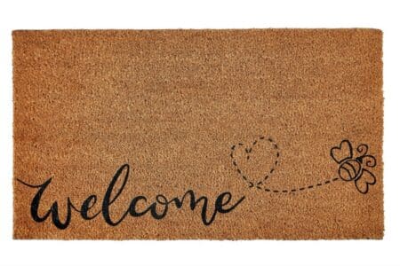 Welcome Bee Doormat