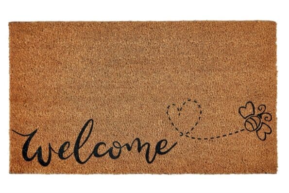 Welcome Bee Doormat