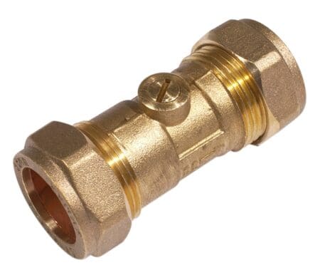 L/P CXC Brass Isolating Valve