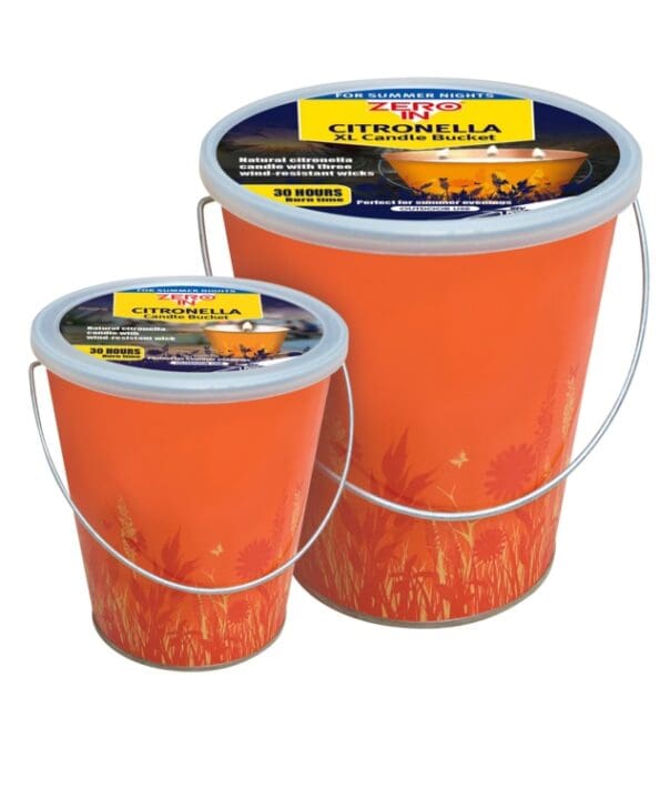 Citronella Candle Bucket