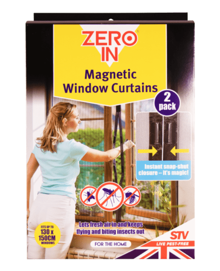 Magnetic Window Insect Curtain