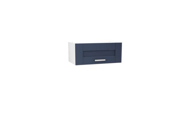 Verona Navy Cooker Hood Unit