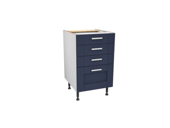 Verona Navy 4 Drawer Base Unit