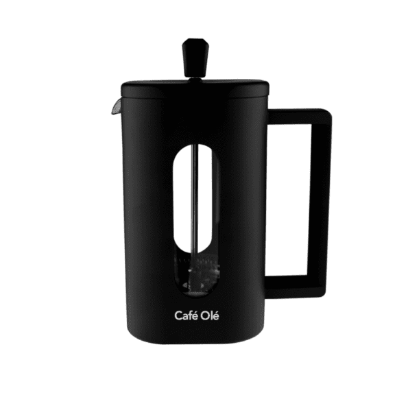 Square  Black Cafetiere