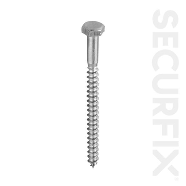 Coach Screw DIN571 Zinc Plated M6X40mm