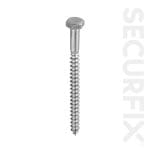 Coach Screw DIN571 Zinc Plated M8X100mm