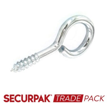 Screw Eye Zinc Plated 40mmx8