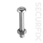 Pan Head Mach.Screw Zinc Plated M5X75