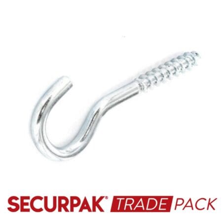 Screw Hook Zinc Plated 100mmx18