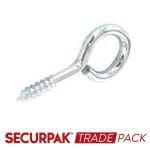 Screw Eye Zinc Plated 65mmx14