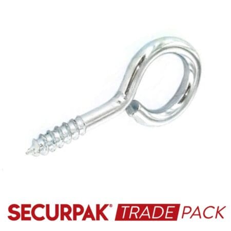 Screw Eye Zinc Plated 65mmx14