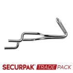 Single Pegboard Hook Zinc Plated