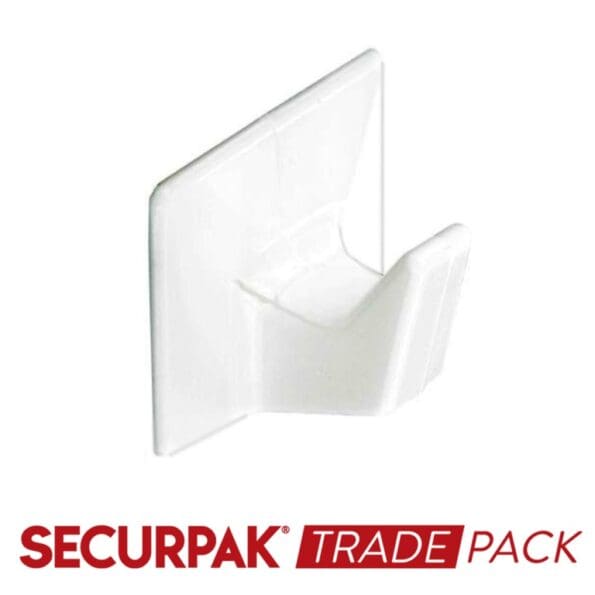 Self Adhesive Hook White M