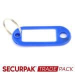 Key Ring With Tab Assorted