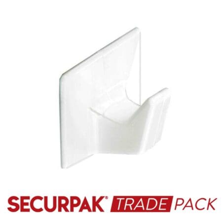 Self Adhesive Hook White L