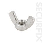 Wing Nuts Zinc Plated M6